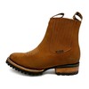 The Western Shops Mens Leather Square Toe Western Ankle Boot