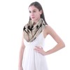 Lina & Lily Musical Instruments Print Infinity Loop Scarf Lightweight