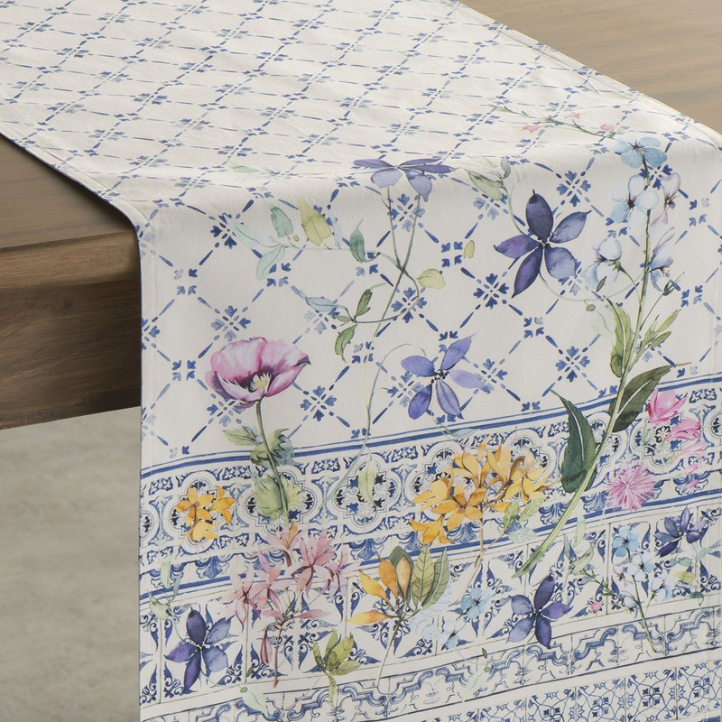 Maison d' Hermine Tablerunners 100% Cotton Decorative Easter Tablerunner Washable