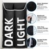 DONAQ Hanging Laundry Hamper Bag XL, Space Saving over the