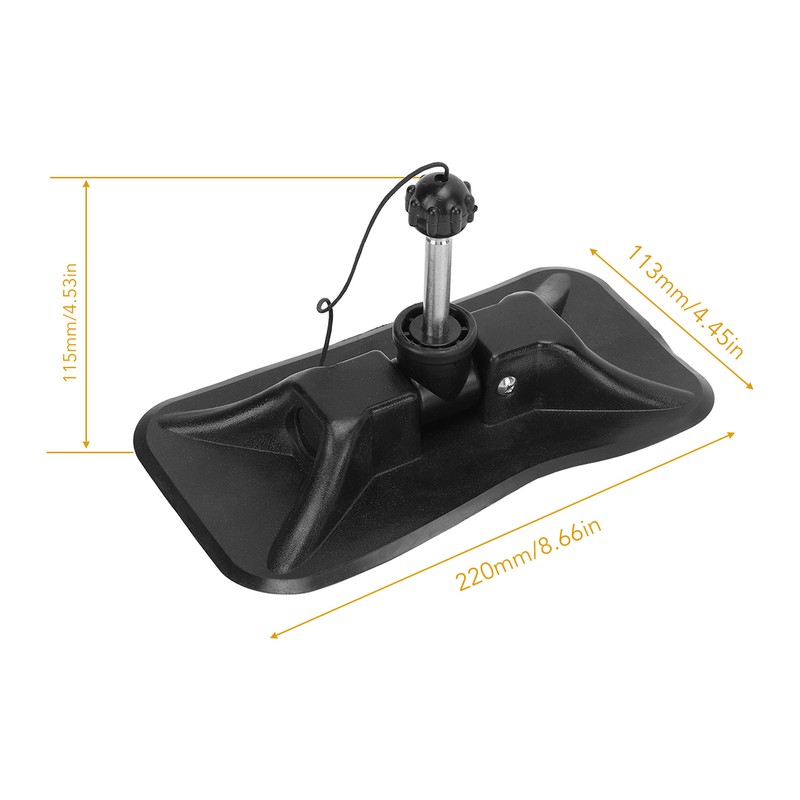 Paddles Hook Holder Aluminum Alloy Rubber Lightweight Universal Marine Oars