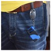 INF Extendable key ring, key chain with yo-yo function, key