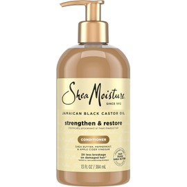 Jamaican Black Castor Oil Conditioner – Shea Moisture Strengthen & Restore, 13 oz