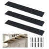 LCGP Countertop Support Brackets,3 Piece 12" Solid Heavy Duty Steel