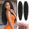 Feather Crochet Hair for Black Women 18 Inch 100 Strands,