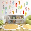 Fancy Land Flip-Flop Cutouts Summer Bulletin Board Cutouts Decorations for