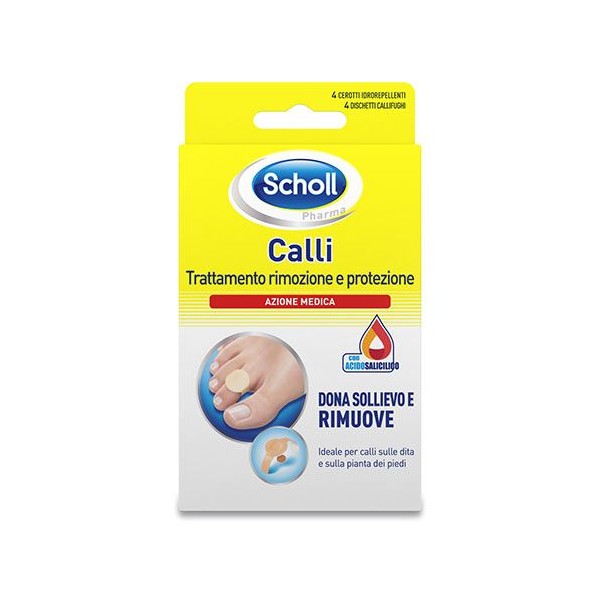 Dr. Scholl Calli Treatment Pads for Calluses 4 Patches