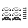 For Jeep Hard Top Mounting Retainer Nuts & Bolts Kit