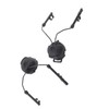 1 Pair Helmet Arc Rail Adapter Set For Peltor Comtac