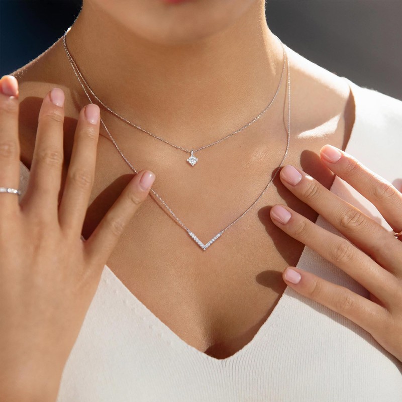 GEMAURA Layering Necklace Women's 14K Gold-Plated Gold Chain Women's Hypoallergenic