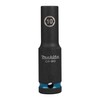 Makita E-16411 Impact Black Impact Socket 1/2" SW10 Long, Chrome-Molybdenum,