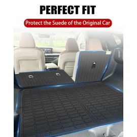 YEBOOCA Cargo Liner Compatible with 2025 Nissan Murano Trunk Mat Cargo Mat Back Seat Cover Protector (Backrest Mats+Trunk Mat)