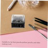 WOONEKY 5pcs Eyebrow Pencil Sharpener Lip Liner Eyeliner Sharpener Dual