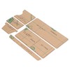 6PCS Acrylic Template DIY Wallet Pattern Handmade Making Mold Craft