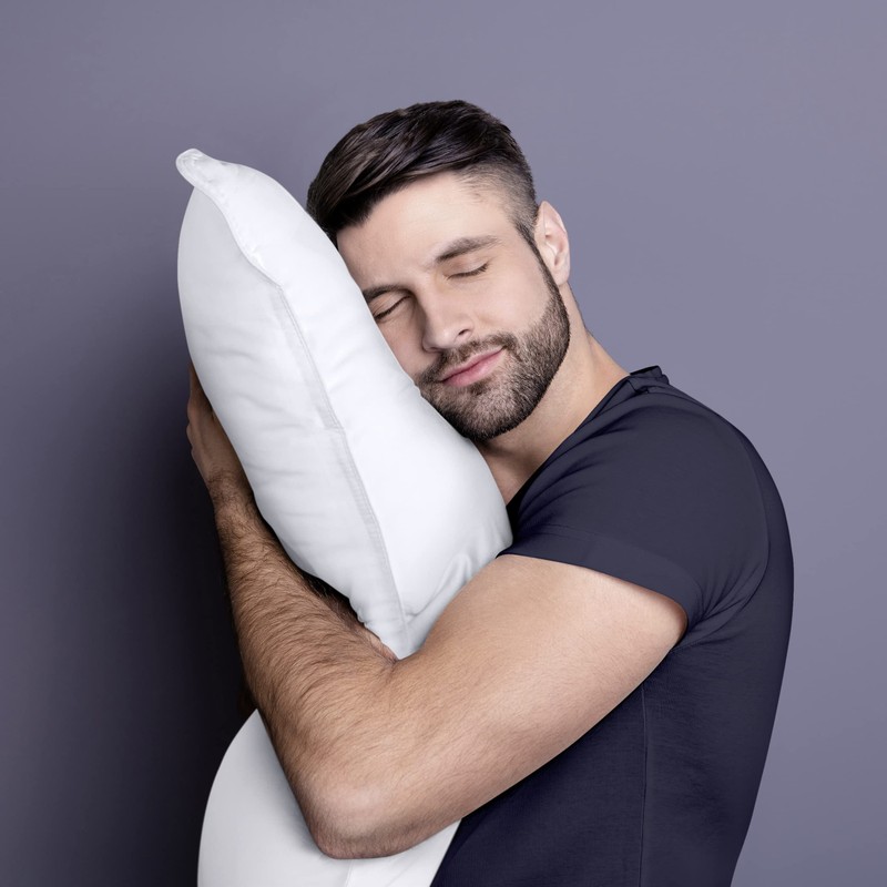 Utopia Bedding Bed Pillows for Sleeping (White), Queen Size, Set