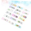 TEHAUX 30pcs Succulent Plant Themed Bookmarks Magnets for Page Marking