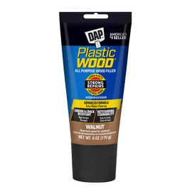 DAP Plastic Wood All Purpose Latex Wood Filler, Walnut, 6 Oz (7079800584)