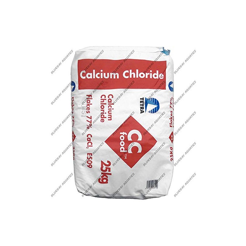 BlueBay Aquatics 500g - Calcium Chloride Flake Dihydrate 77% Food