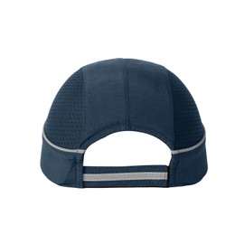 Safety Baseball Bump Cap Lightweight Safety Hard Hat Head Protection Cap Breathable Hat Head Protection Cap(M18110H-Navy-Long Brim)