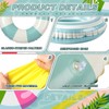 Libima 8 Pcs Inflatable Pool Floats for Kids, Swimming Rings
