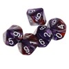 Yourandoll Pack of 10 Polyhedral Dice D10 Dice Game Dice