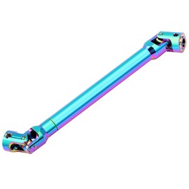 GLOBACT Colorful RC Drive Shaft Stainless Steel Driveshaft for Axial SCX10 TRX4 LCG Chassis Build 1/10 RC Crawler Upgrade Parts (121-180mm)