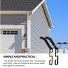Angoily Pack of 2 rain chain adapter hooks for gutters,