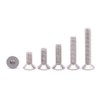#10-24 x 1 inch Flat Head Socket Cap Screws 50