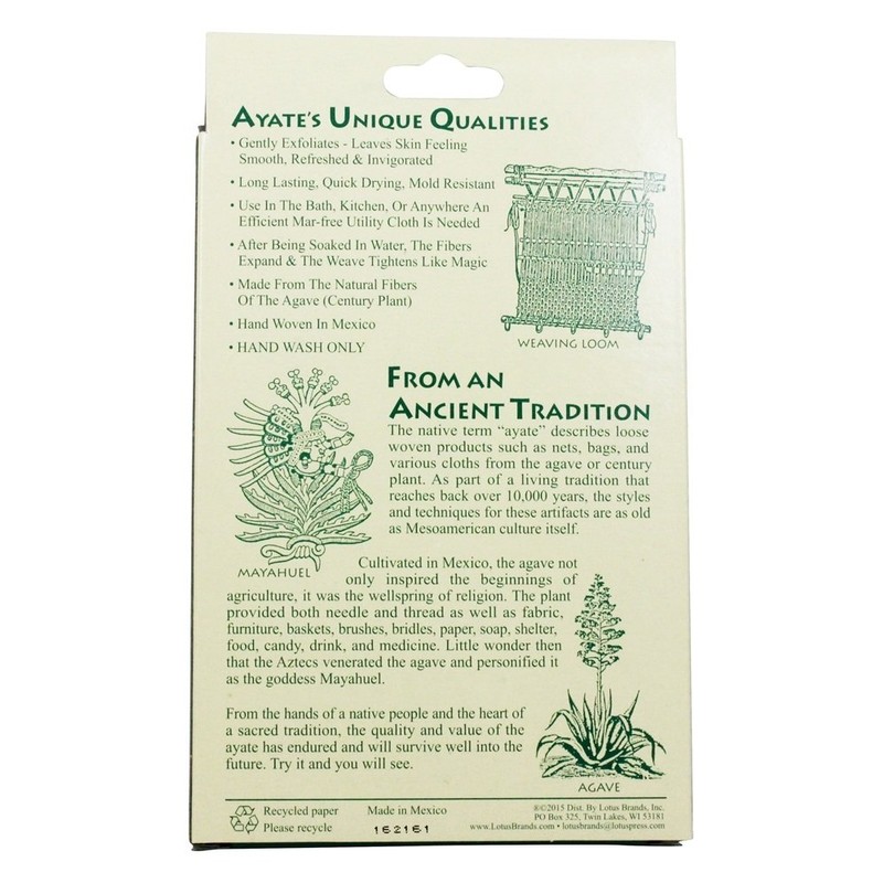 Washcloth,Ayate Fiber