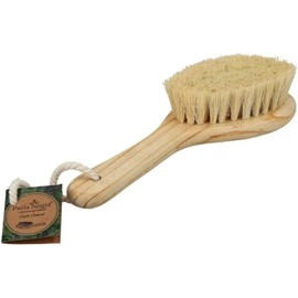 Cepillo corporal de ixtle PERLA NEGRA para exfoliación y masajes en seco