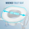 OasisSpace Stand Alone Raised Toilet Seat 400lbs - Medical Raised