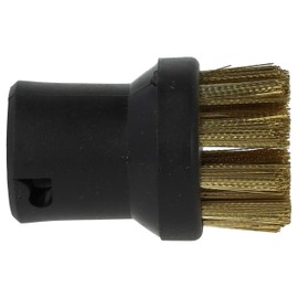 vhbw 6x Rundbürste kompatibel mit Kärcher SC 1 Floor Kit, SC 1 MINI, SC 1 EASYFIX YELLOW Dampfreiniger - Dampfbürste