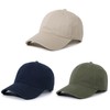 kozinu Unisex Cotton Baseball Cap Plain Blank Dad Hat Adjustable