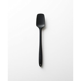 GIR: Get It Right GIRSUS311BLK Premium Silicone Skinny Spoonula, Skinny-11 In, Black