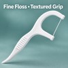 Ultra-Fine Dental Floss Picks with Pointed Toothpick, 150/300/600/1000 Count Options