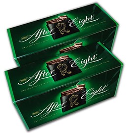 After Eight 2 x 200 g with Soft Melting Peppermint Cream Pack of 2