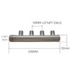 Stainless Steel Plumbing Distribution Manifold, water air manifold 3-6Port Distribution