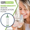 High Capacity Nano Gravity Water Purification Filter Replacement That Outperforms