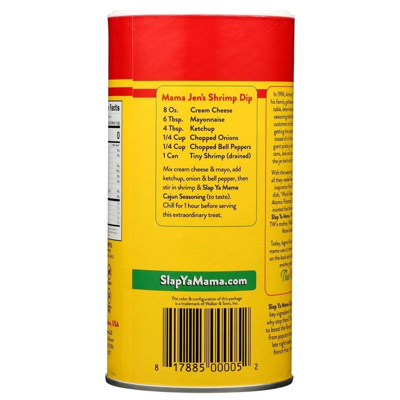 Walker & Sons Slap Ya Mama Cajun Seasoning, 16 Ounce