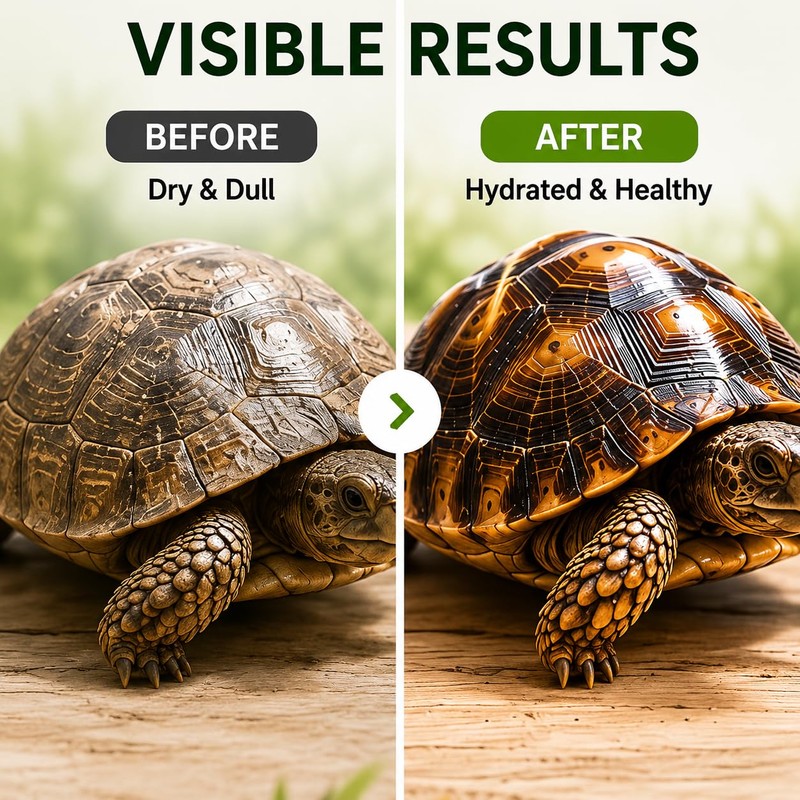 TARANDUS Reptile Shell Balm, Turtle Shell Care Conditioner for Tortoise,