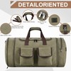 Large Duffle Bag for Travel, 60L Canvas Travel Duffel Bags
