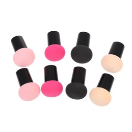 Mikinona Makeup Eyeshadow Makeup Mushroom Shape 8pcs Beauty Sponge Set Make up Kit