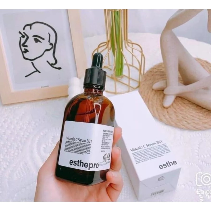 Esthemax Vitamin C Serum 100ml Whitening Brightening Moisturize Wrinkle K-Beauty
