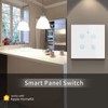 WiFi Smart Wall Light Switch Tempered Glass Remote Control Wireless