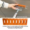 NIUVOCY Car Dent Repair Tools,Powerful Orange Glue Tabs,M16 Adjustable 6