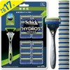 Schick Hydro5 Premium Sensitive Skin Club Pack Holder (with Blades