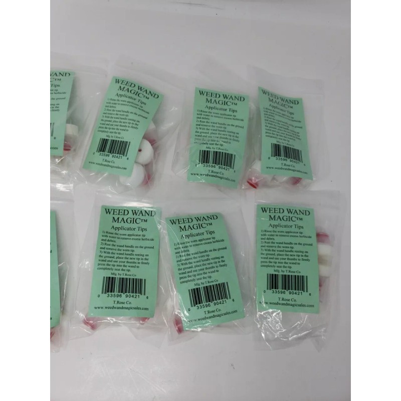 Lot Of 10 Weed Wand Magic Aplicator Tips By T.Rose