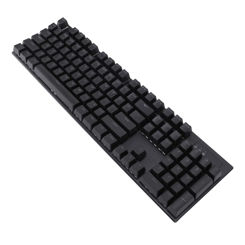 Wired Mechanical Keyboard 104 Keys Blue Switch with 8 Kinds
