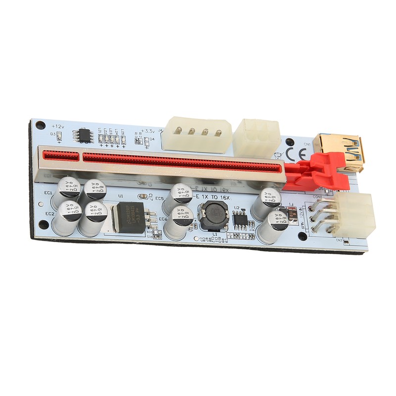 PCIE Riser 8 Firm Capacitors Strong Anti Interference GPU 1X