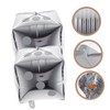 Totority 10pcs Foil Dice Balloons Cube Balloons for Theme Party